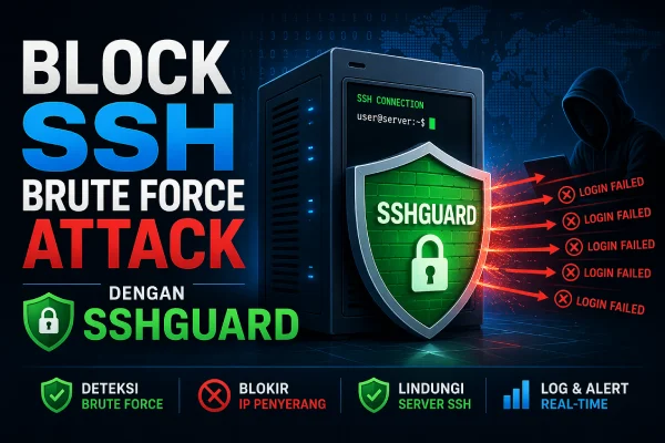 Block SSH Brute Force Attack SSHGuard
